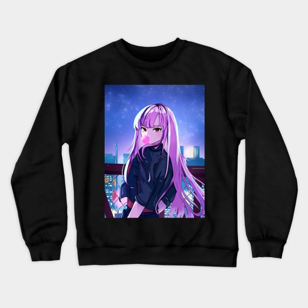 Mori Calliope Crewneck Sweatshirt by  dwotea